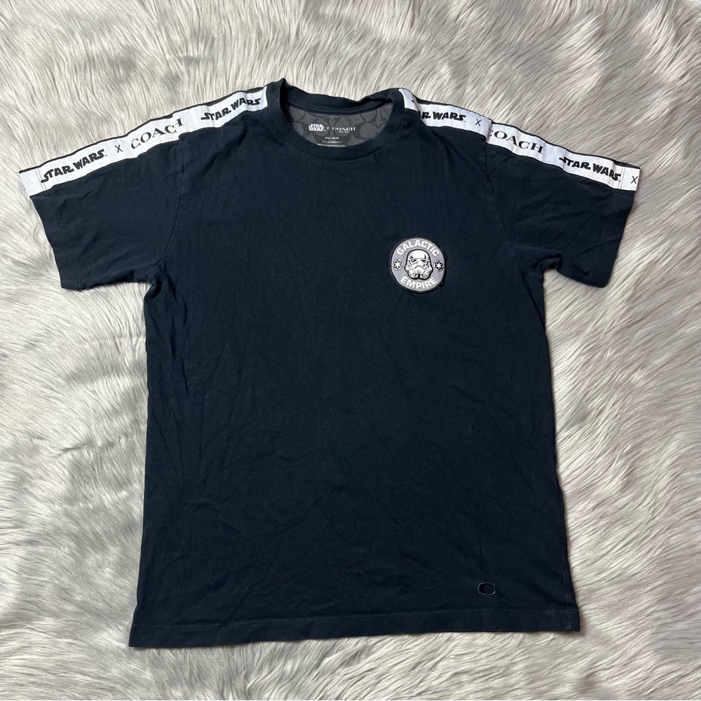 Coach X Star Wars Black Galactic Empire Short Sleeve Shirt Small